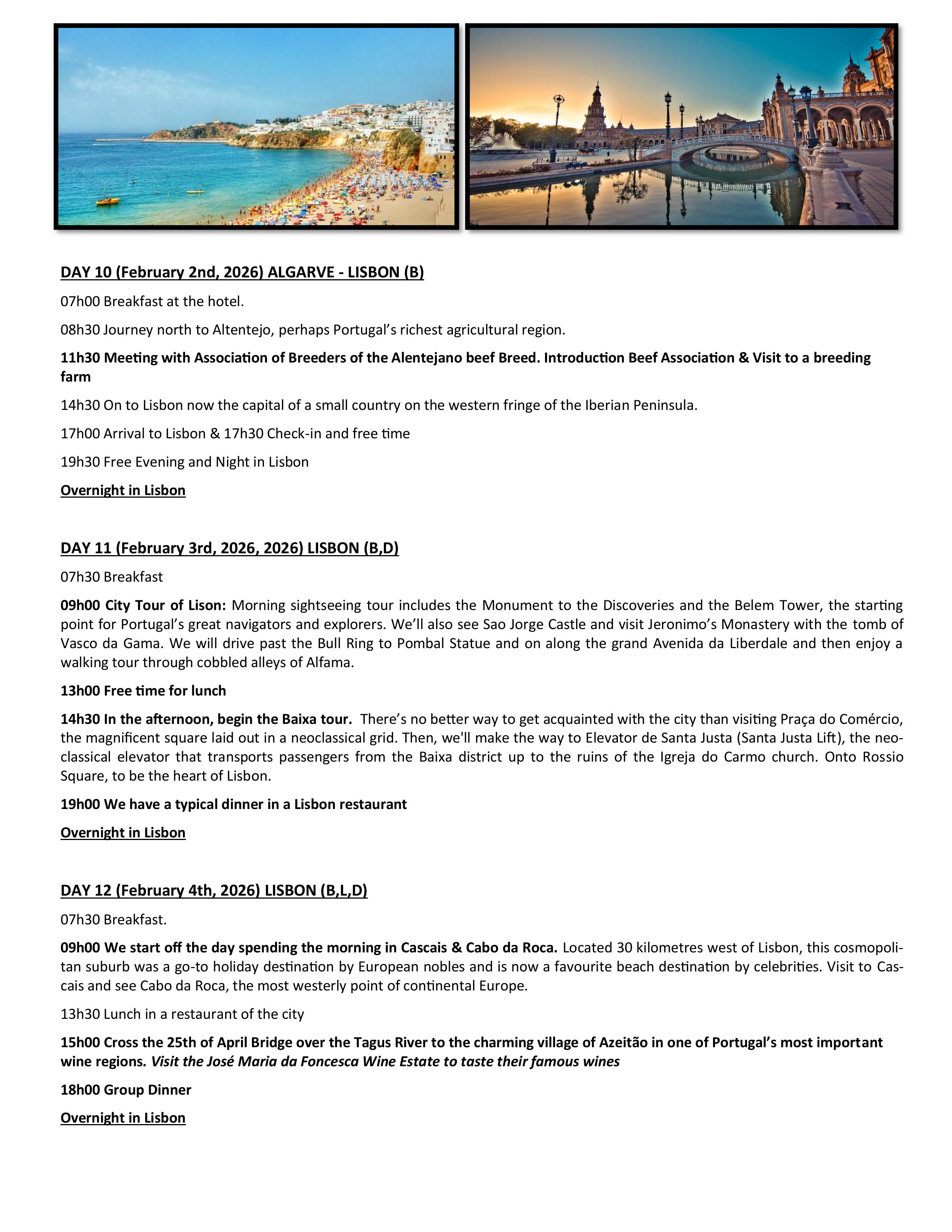 Trip Itinerary 5